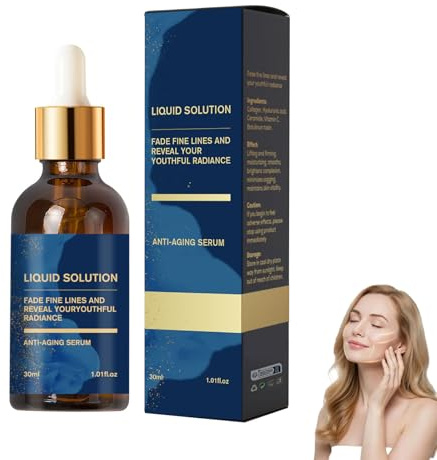 Luxeveria Aceite para eliminar arrugas, suero facial antiarrugas Herbionyx, reafirma intensamente la piel, hidratante e hidratante, suaviza las arrugas y líneas finas (1PCS)