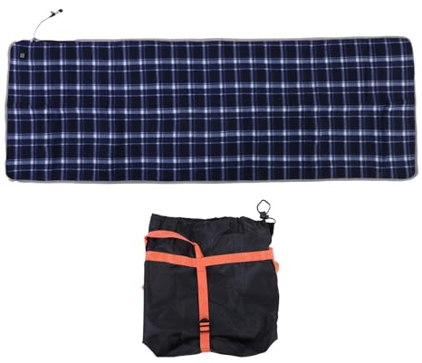 Tnfeeon Sac de Couchage, Coussin Léger Chauffant USB 5 Zones de Chauffage 3 Niveaux de Température équipement de Camping pour Temps Froid Adultes Enfants Filles Garçons Accessoires de