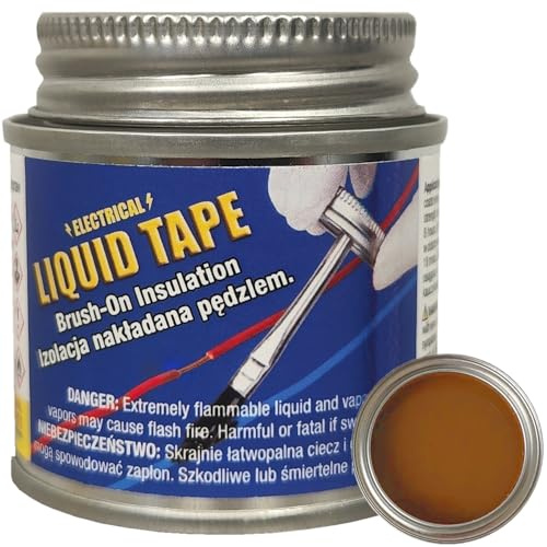 Cinta eléctrica de aislamiento de goma líquida Plasti Dip PlastiDip (marrón)