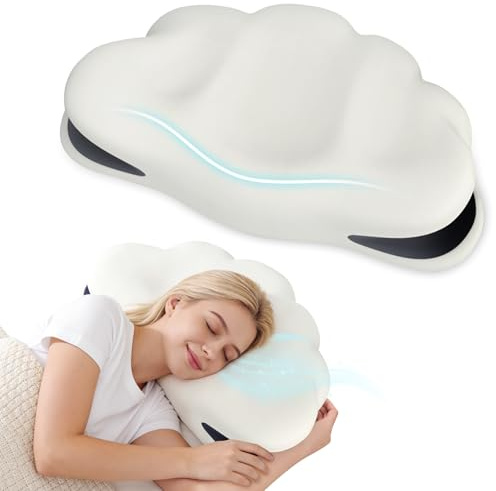 YGJT Memory Foam Pillow, Neck Pillow for Side Sleepers, Ergonomic Pillow