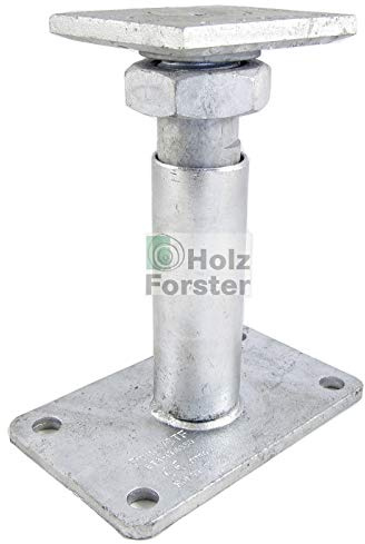 Eurotec Pedix HV Pfostenträger höhenverstellbar, Querkraftragfähig 190+100mm