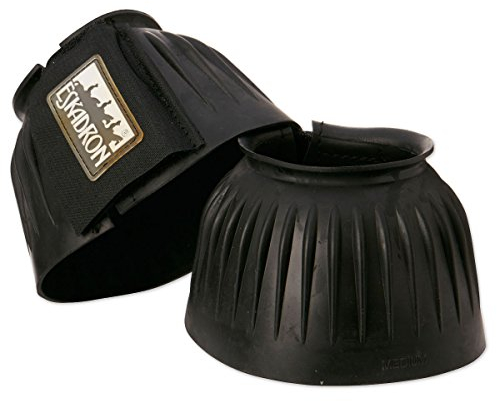 Eskadron Hufglocken Gummi, Größe:XL, Farben:Black