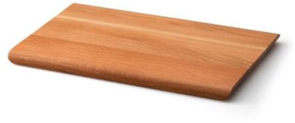 Continenta Schneidebrett, Eiche 36 x 24 x 1,8cm, geölt, Servierbrett