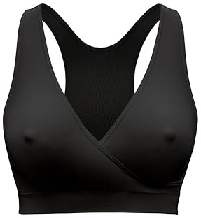 Medela Soutien-Gorge de maternité et d'allaitement sans Coutures Keep Cool avec 2 Zones de Respiration, Tissu Doux au Toucher pour Un Maintien Confortable,