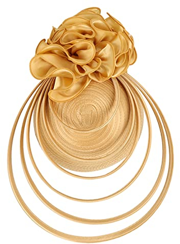 Tea Party Fascinator Kentuckys Derbys Hut Fascinator Pillbox Hut Stirnband für Cocktail Haarband Kurze Haare Damen