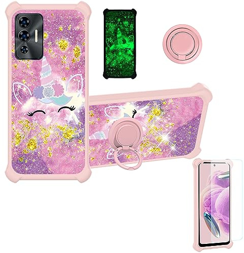 Coque pour Thomson Origin 679 Onyx Coque Compatible avec Thomson Origin 679 Onyx Coque Étui [avec Trempé 9H Protection D'écran] Case Support JSF-DJS