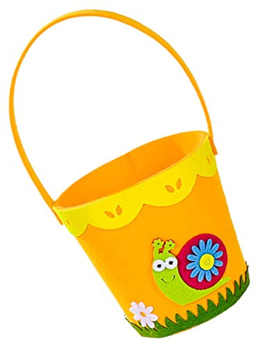 CIYODO Non-woven Fabric Easter Basket Handheld Cartoon Storage Container Für Snacks Und Spielzeug Vielseitiger Organizer Für Ostern Und Alltag