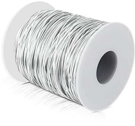 Edelstahl-Basteldraht, Draht zur Schmuckherstellung, 18 Gauge (1 mm) 304 Edelstahldraht 100 Fuß for Binden von Draht, Bildhauerdraht, Schmuck