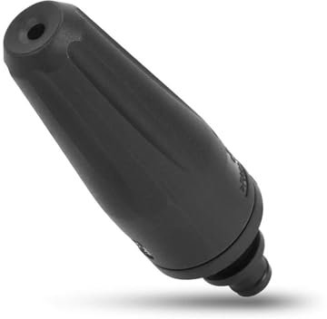 Bocchetta turbo per idropulitrice, ugello rotore, accessorio K2-K7, connettore Quick Connect (è necessario un adattatore filettato a vite), nero