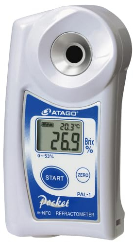 ATAGO Refractometer PAL-1 (with Silicon Cover, no Batteries)