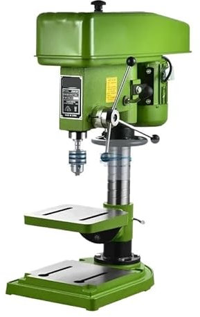 BADIKA Machine à tarauder Manuelle Perceuses d'établi de qualité Industrielle, 220V/380V, 750W, 20MM, perceuse et fraiseuse, Table rotative CNC(380V)