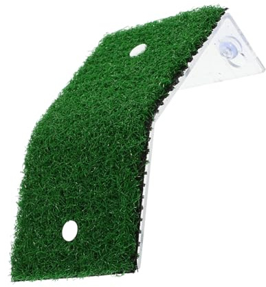 HOMOBABE Piattaforma Galleggiante per Tartarughe e Granchi Rampetta Decorativa per Acquari e Terrari Accessorio per Relax e Basking Piccole