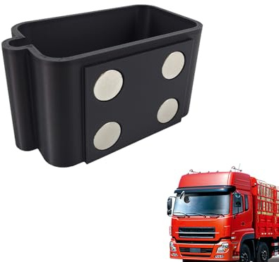 Porte-Additif pour Huile Moteur | Support Magnétique Détachable Antifuite pour Huile Véhicule | Accessoires d'Organisation Automobile Polyvalents Attachement pour Coffre De Camion pour Mécaniciens Et