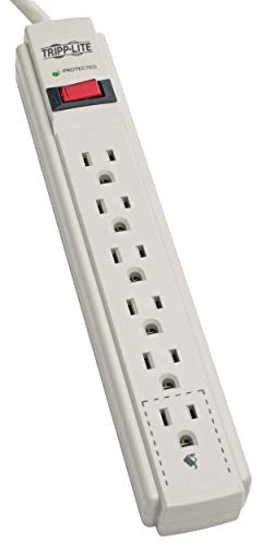 Tripp Lite TLP604 4Ft. 6-Outlet Surge Suppressor