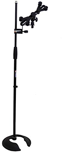 keepdrum MS096 Mikrofonständer gerade + universal Tablet-PC Halterung