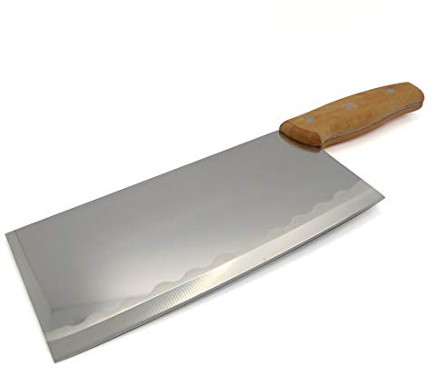 Starlet24® 34cm Chinesisches Küchenmesser Hackmesser Küchenbeil Kochmesser Messer Hackbeil Beil