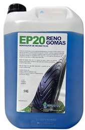 EP20 RENOGOMA - Renovador de neumáticos y plásticos exteriores. Producto concentrado, rejuvenecedor y abrillantador. Hidrata y restaura. Formato 5kg