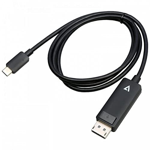 USB-C TO DISPLAYPORT CABLE 1M CABL USB-C TO DISPLAYPORT CABLE 1MBLK