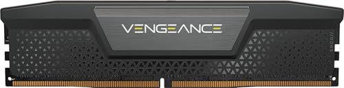 CORSAIR Vengeance DDR5 RAM 16GB (1x16GB) 5200MHz CL40-40-40-77 1.25V Intel XMP 3.0 Memoria de Ordenador de Sobremesa – Negro (CMK16GX5M1B5200C40)