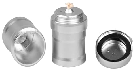 Lámpara de Aceite rústica – Lámpara de Mecha de Aceite, lámpara de Farol Vintage, lámpara de Aceite con Mecha, aleación de Metal y Aluminio, iluminación para el hogar, Camping Weiting