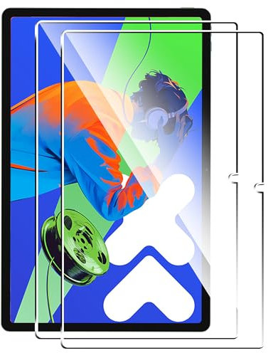CAUHENYEE Protector de Pantalla para Lenovo ldea Tab Pro 12.7 2025/Lenovo Yoga Tab Plus 12.7 2025 Cristal Templado, 2 Piezas Protector de Pantalla HD Clear, Antiarañazos