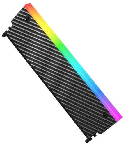 Computer ARGB Modulo di Memoria Dissipatore Shim Cover Ondulato Raffreddamento Migliorato DDR3 DDR4 PC DDR5 PC RAM Radiatore Radiatore Armatura Nero