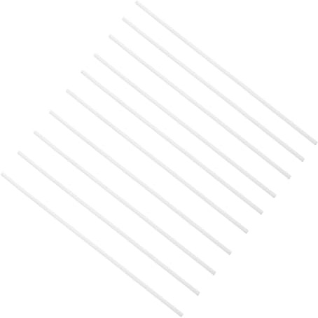 BELLIFFY 10 Stück Brennstäbe aus Aluminiumoxid Hochtemperatur Ofenstäbe mit Gewellten Zähnen für Keramischen Schmuck Brennofen Werkzeug Vielseitig und Temperaturbeständig