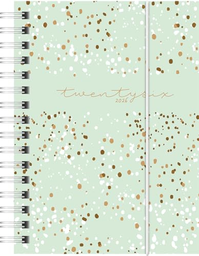 rido/idé Taschenkalender Mod. perfect/Technik I 2026 „Confetti“ | A6, Kunststoff