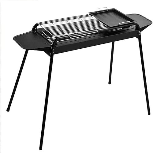 Barbecue d'extérieur Pliable et Portable, idéal pour la Cuisine en Plein air, Le Camping, la randonnée, Les Pique-niques, Grande Taille pour 5 à 10 Personnes