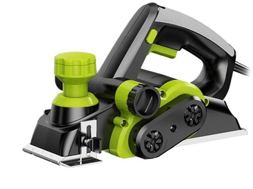 Cepilladora de Madera, Cepilladora manual eléctrica de 2000 W y 13 000 RPM, herramientas eléctricas for cortar madera, cepillo de profundidad de corte ajustable de 0 a 2 mm, kit de cepilladora for car