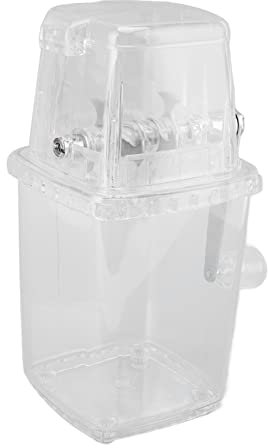 Hand Ice Crusher, Easy to Use Rusty Ice manual. for the kitchen (Transparent)