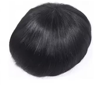 Perücke Echthaar-Toupet mit Lace-Front for Herren – Perückenersatzsystem(6x9)