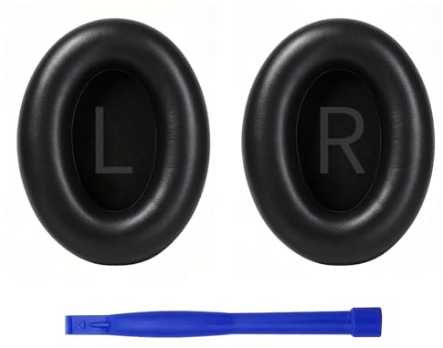 KODAPAGE Replacement Earpads for Bose 700 (NC700) Wireless Headphones, Ear Pads Cushions with Softer Leather, High-Density Noise Cancelling Foam - Black