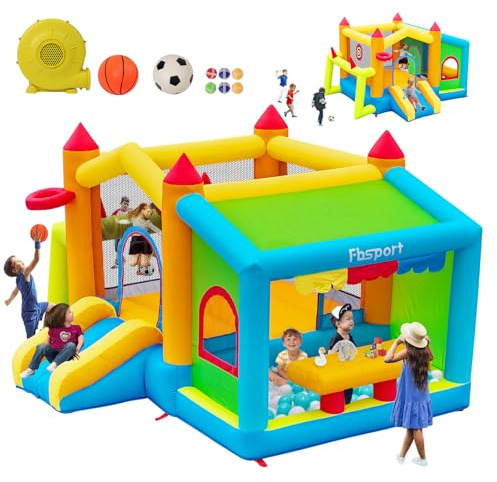 Casa inflable de rebote 292 x 246 x 175 cm