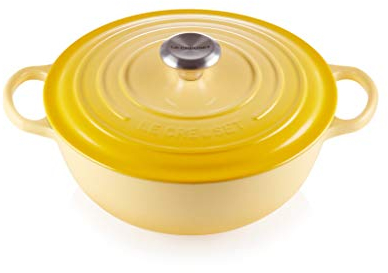 Le Creuset Marmita de hierro fundido, diámetro 26 cm, 4, 1 L, Soleil, 21114264030430