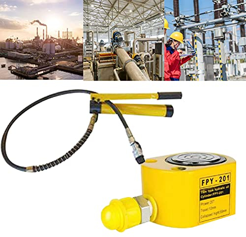 LXX Hydraulikzylinder mit Handpumpe Hydraulischer Wagenheber Super Dünn 5T/10T/20T/30T