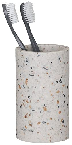 Sealskin Blend Zahnputzbecher Terrazzo, B x H x T: 70 x 120 x 70 mm