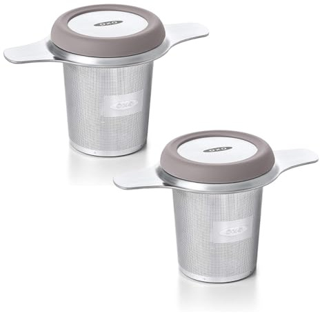 OXO BREW Loose Leaf Tea Infuser Basket (2 Pack)