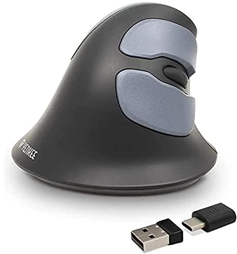 Yenkee 1000/1600 DPI Souris sans Fil Ergonomique Verticale