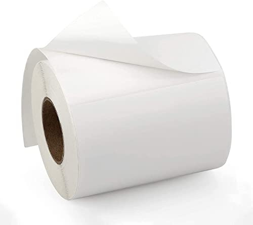 Etiquetas térmicas directas de 100 x150mm 1 rollo 250 etiquetas etiquetas térmicas de envío etiquetas de impresora blancas para direcciones de envío franqueo