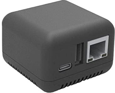 ZIRYXQ Servidor de impresión de red con 1 puerto LAN RJ-45 de 10/100 Mbps, función de red WiFi, puerto BT XP 4.0, soporte USB Android 2.0 para Win