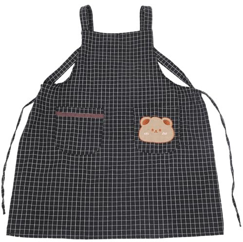 JECOMPRIS Kochschürzen Für Männer Und Frauen Mit Taschen Robuste Verstellbare Arbeitsschürze Barkeeper-Schürze Grillschürze Küche Friseur Ladenschürze