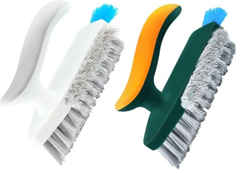 Spazzola Per Pulizia Fughe Pavimento Spazzolone Per Igienica Angoli Spazzola Per Piastrelle E Vasca Design Ergonomico Facile Manovra