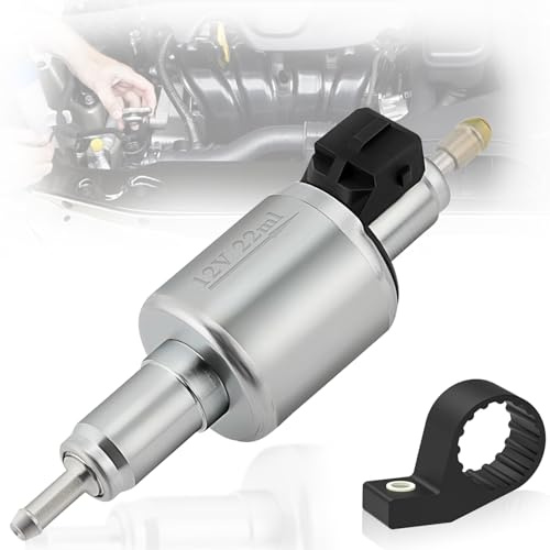 Cerkkapo 12V 22ML Dosierpumpe Standheizung für We-basto Eber-spacher2-5-8KW | Heizungspumpe Dosierpumpe Ölpumpe Kraftstoffpumpe mit Ölpumpendeckel, Ersatzteil für Standheizung und Autoheizung