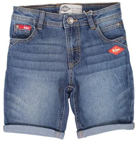 Lee Cooper, Bermudas, Pantalones Cortos, Short, niño, niña, Azul, Talla 12A - GLC112 BJ S1-12A