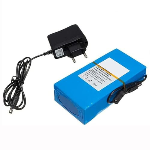 Blivysse Batterie Lithium-ION Rechargeable 12 V CC 20 Ah, Portable, Compatible avec Les équipements électriques 12 V, avec Chargeur.