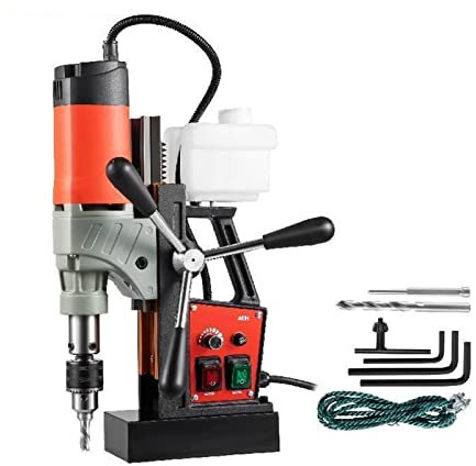 1200W 40mm perceuse magnétique 13000N banc électrique taraudage machine de plate-forme de forage for la structure en acier d'ingénierie