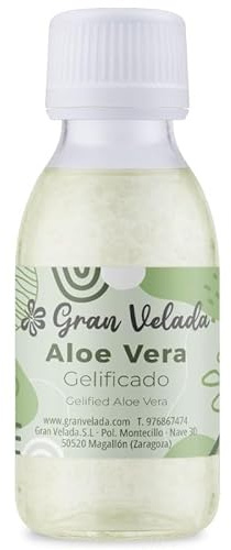 Gran Velada – Aloe Vera Gelificado 250 ml | Gel Hidratante y Calmante para Cremas, Sérums y After Sun | Base Cosmética Ligera para Piel Sensible