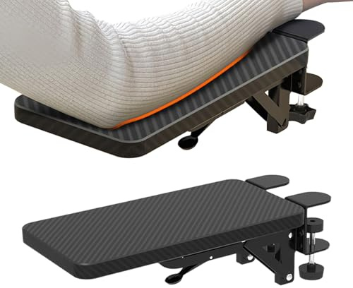 Repose-coude pour bureau | Tapis pliable à clipser sans perçage – Accoudoir pour la maison, l'école, l'appartement, le dortoir, la chaise, le clavier, le travail, l'étude des adultes