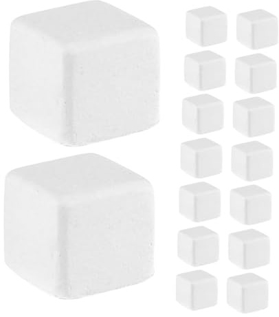 FIXOSHEE Blocchi Minerali per Rettili e Tartarughe da Masticare, 36 Pezzi Naturali Microelementi Essenziali, Supporto Salute Dentale e Vitalità per Animali Domestici Terrestri e Acquatici